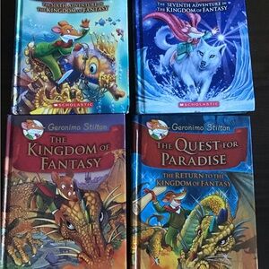 Scholastic Geronimo Stilton Fantasy Adventure Collection